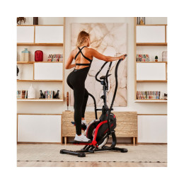 Эллиптический тренажер с элементом степпера DFC Challenge Pro E8019R