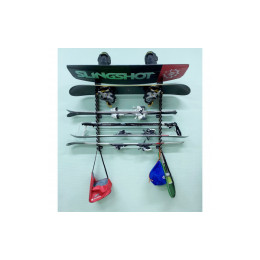 Вешалка Эконом для сноубордов и вейкбордов, пристенная 105х80х18см Gefest SE-18