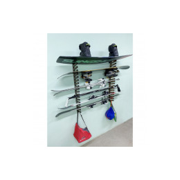 Вешалка Эконом для сноубордов и вейкбордов, пристенная 105х80х18см Gefest SE-18