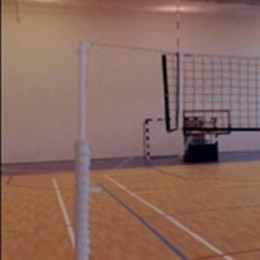 Стойки волейбольные телескопические на стаканах Hercules S-109-2