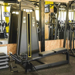 Гребная тяга. Горизонтальный блок (Long Pull) DHZ E-1033В