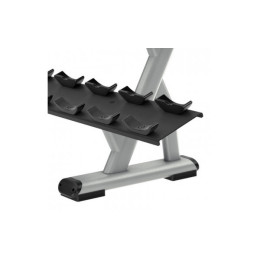 Подставка под гантели на 10 пар в 3 ряда Precor DBR814