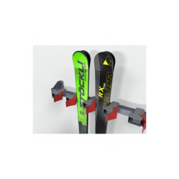 Вешалка ClipS для горных лыж, пристенная 13х147х22,5см Gefest ClipS-09