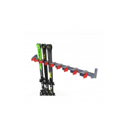 Вешалка ClipS для горных лыж, пристенная 13х147х22,5см Gefest ClipS-09