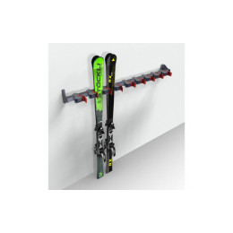 Вешалка ClipS для горных лыж, пристенная 13х147х22,5см Gefest ClipS-09