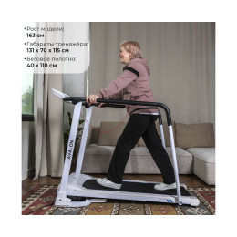 Беговая дорожка DFC Avalon для реабилитации T185W белый