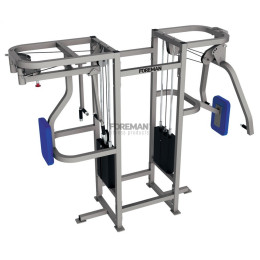 Дельты\Баттерфляй\Жим от груди\Гребная тяга Foreman FD-890