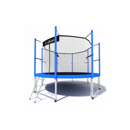 Батут 14ft i-Jump Classic Light с лестницей синий