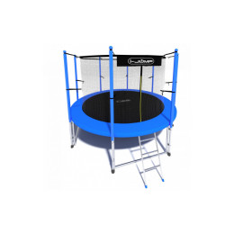 Батут 14ft i-Jump Classic Light с лестницей синий