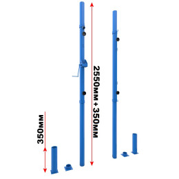 Стойки волейбольные универсальные Glav 03.103