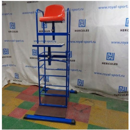 Судейская вышкa Hercules 729 с регулируемой высотой, мобильнaя