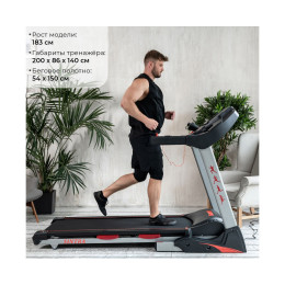 Беговая дорожка DFC Sintra T760R Red