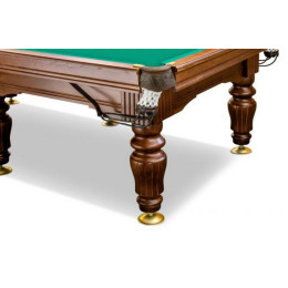 Стол / пирамида Weekend Ильмень (10 футов, 6 ног, 25мм камень) борта ясень 57.401.10.5