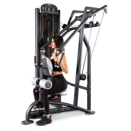 Тяга к поясу сверху с расходящейся траекторией Panatta 1FE006