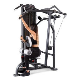 Тяга к поясу сверху с расходящейся траекторией Panatta 1FE006