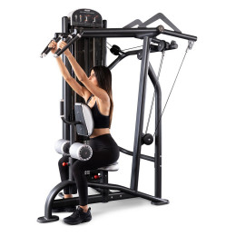 Тяга к поясу сверху с расходящейся траекторией Panatta 1FE006