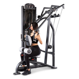 Тяга к поясу сверху с расходящейся траекторией Panatta 1FE006