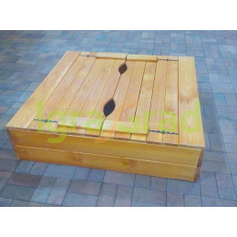 Деревянная песочница Igragrad Ладушки