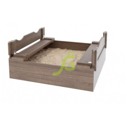 Деревянная песочница Igragrad Ладушки