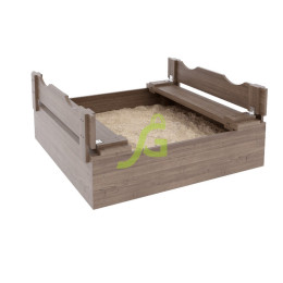 Деревянная песочница Igragrad Ладушки