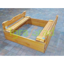 Деревянная песочница Igragrad Ладушки