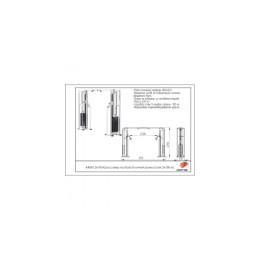 Кроссовер на базе блочной рамы ARMS (стек 2х100кг) AR081.2х100