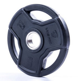 Обрезиненный диск 25 кг Live Pro Premium Rubber LP8330-25