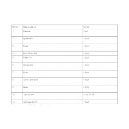 Консоль для гимн.колец (блочная подвеска) комплект Ellada М744Г