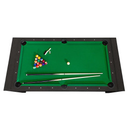 Игровой стол - трансформер Twister DBO бильярд, аэрохоккей, настольный теннис черный