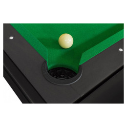 Игровой стол - трансформер Twister DBO бильярд, аэрохоккей, настольный теннис черный