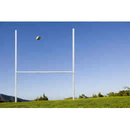 Ворота для регби 5,65х3,0, алюминиевые, стационарные SportWerk SpW-AR-1