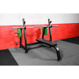 Олимпийская горизонтальная скамья для жима YouSteel F-302