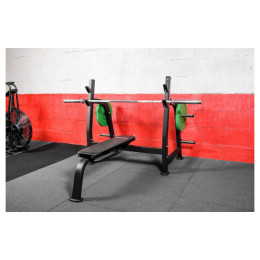Олимпийская горизонтальная скамья для жима YouSteel F-302