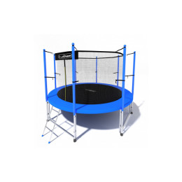 Батут 12ft i-Jump Classic Light с лестницей синий