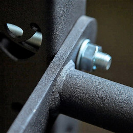 Модульный стеллаж Spektr Sport для гантелей, гирь и медболов 378х43х195 (2 секции)