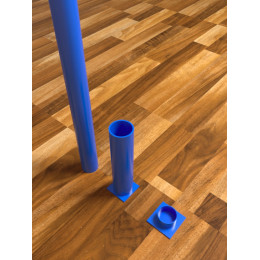 Стойки волейбольные телескопические Glav 03.100