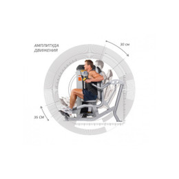 Отжимание на брусьях Hoist RS-1101