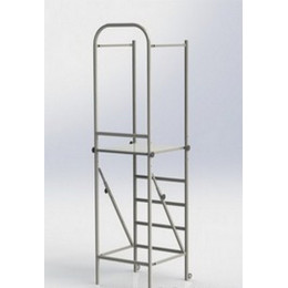 Судейская вышка СВ-2, складная (стальная) 60х60х236см Gefest SV-2