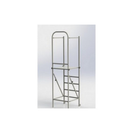 Судейская вышка СВ-2, складная (стальная) 60х60х236см Gefest SV-2