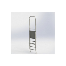 Судейская вышка СВ-2, складная (стальная) 60х60х236см Gefest SV-2