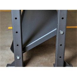 Модульный стеллаж Spektr Sport для гантелей, гирь и медболов 258х43х120 (2 секции)