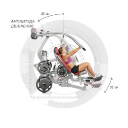 Наклонный жим от груди Hoist RPL-5303