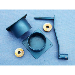 Стойки волейбольные телескопические эконом пара Гимнаст 1.50