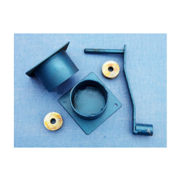 Стойки волейбольные телескопические эконом пара Гимнаст 1.50