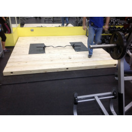 Помост тяжелоатлетический Atlet (соревновательный) 4х4х0,12 м IMP-A423