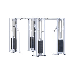 Двойной кроссовер на базе блочной рамы ARMS (стек 4х100кг) AR081.4х100