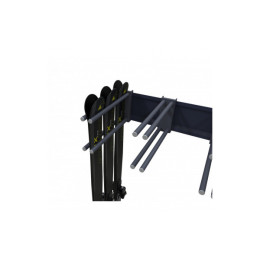 Вешалка Премиум-У для горных лыж, пристенная 25х147х45см Gefest VGLPY-21