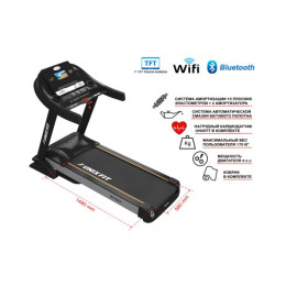 Беговая дорожка UnixFit MX-990X + кардиодатчик