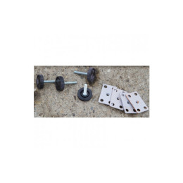 Ворота гандбол\мини-футбол профи 300х200 см разборные Ellada М19Г (пара)