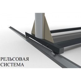 Стеллаж Премиум для ботинок, двухсторонний 219х155х67см Gefest SPBD-55/90